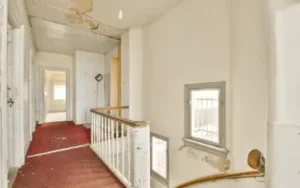 interior of old house with lead paint in portland OR before lead paint encapsulation