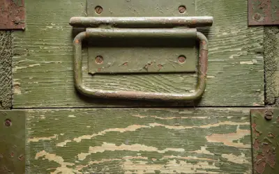 lead paint on a door
